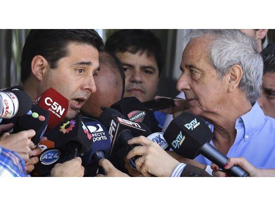 Angelici apoyó a River tras el polémico partido frente a Lanús.