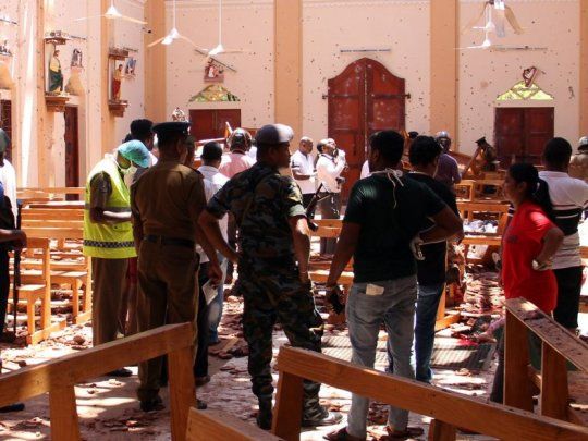 Los ataques se produjeron en tres iglesias y cuatro hoteles.