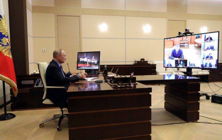 El presidente Putin implement&oacute; el teletrabajo por coronavirus.