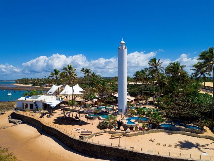 Instalaciones del Proyecto Tamar, de protección a las tortugas marinas nativas. Instalaciones del Proyecto Tamar, de protección a las tortugas marinas nativas.