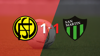 reparto de puntos en el empate a uno entre flandria y san martin (sj)