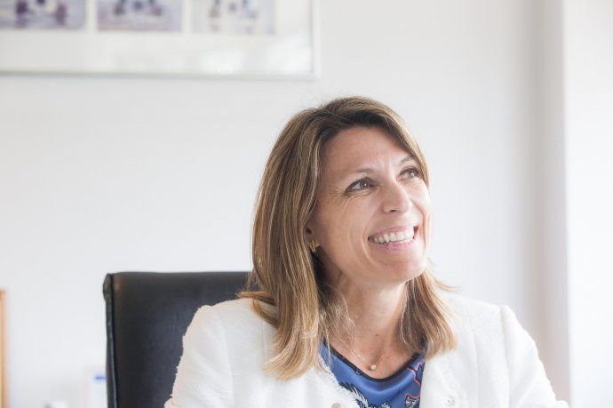 Isela Costantini, gerente general del Grupo GST y vicepresidenta de Quinquela Fondos.