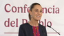 Claudia Sheinbaum en la Mañanera del Pueblo.