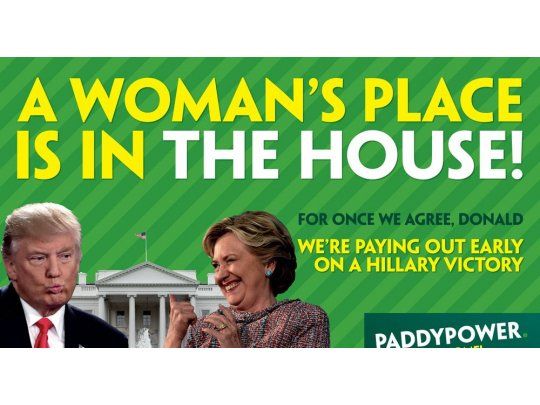 Una agencia estaba tan confiada en Hillary, que comenzó a pagar con anticipación.