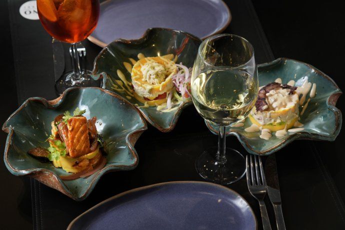 La carta de Ono Nikkei ofrece clásicos peruanos. La carta de Ono Nikkei ofrece clásicos peruanos.