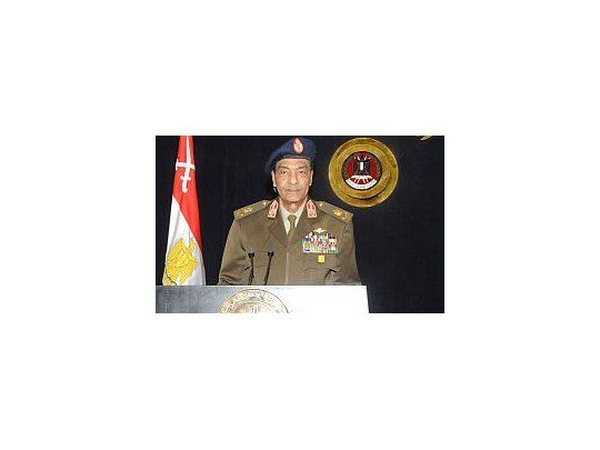 El jefe de la Junta Militar egipcia, mariscal Husein Tantaui.