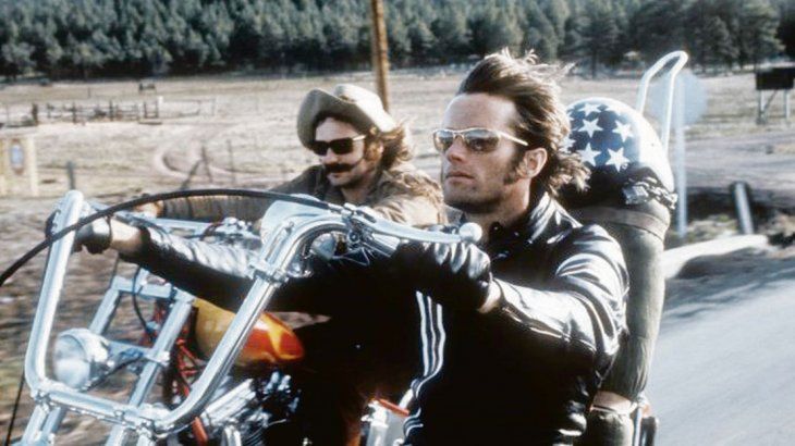 Busco mi destino. Peter Fonda con Dennis Hopper en la película que se convirtió en icónica y se estrenó el mismo año de Woodstock.