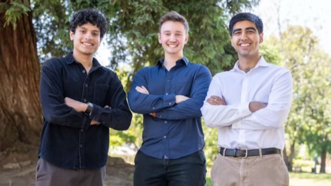 Los 3 fundadores de Mercor abandonaron la universidad para dedicarse de lleno al desarrollo de su startup.