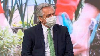 El presidente Alberto Fernández encabezó desde Olivos el acto de promulgación