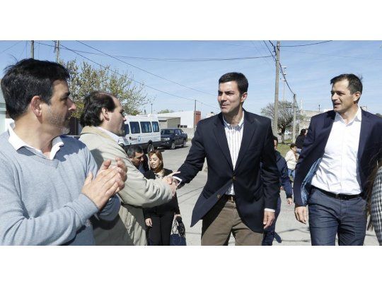 Juan Manuel Urtubey en Bolívar.