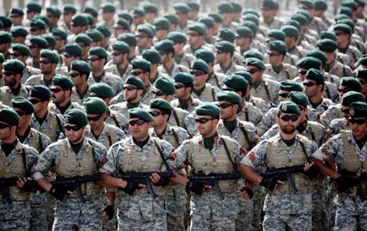 Las fuerzas especiales iraníes, durante un desfile en 2013.