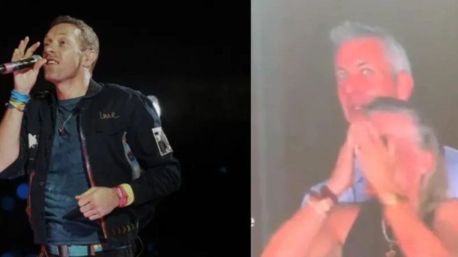 El líder de Coldplay habló sobre el momento viral.