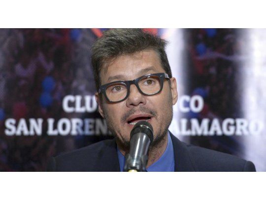 Marcelo Tinelli se aleja del fútbol de San Lorenzo.