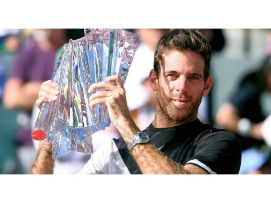 Del Potro levanta su 22 trofeo de su carrera. El primero de los Masters 1000.