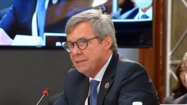 El funcionario que reemplazó a Solá en la CELAC se cruzó con el canciller de Nicaragua.&nbsp;