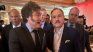 Javier Milei with Peter Lamelas. Javier Milei with Peter Lamelas.