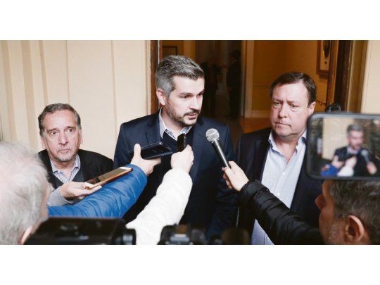 Giro. Peña garantizó a Weretilneck la continuidad del apoyo.
