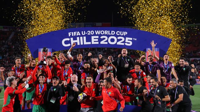Marruecos venció a Argentina y se consagró por primera vez en el Mundial Sub 20.