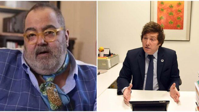 Jorge Lanata demandará a Javier Milei.