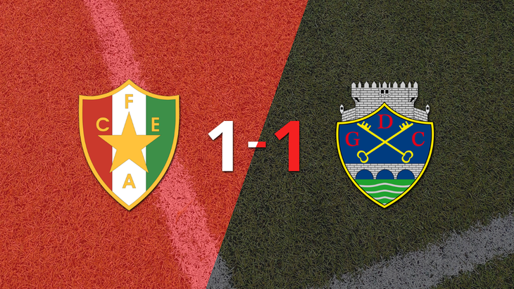Estrela Amadora y Chaves empataron 1 a 1