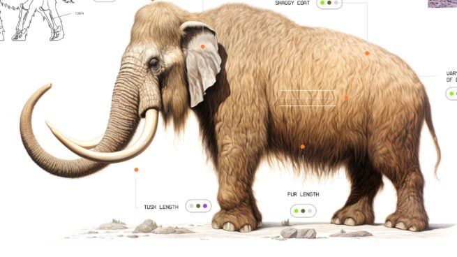 El objetivo es insertar genes esenciales con características del mamut, en el genoma del Elephas maximus.