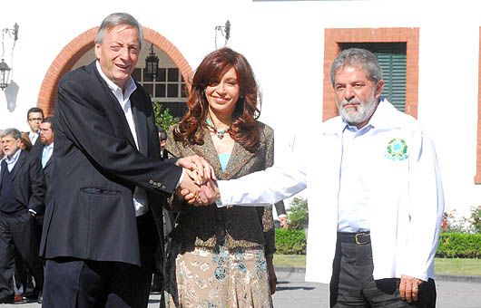 Kirchner y Lula analizaron estrategia común en materia energética (foto 1)