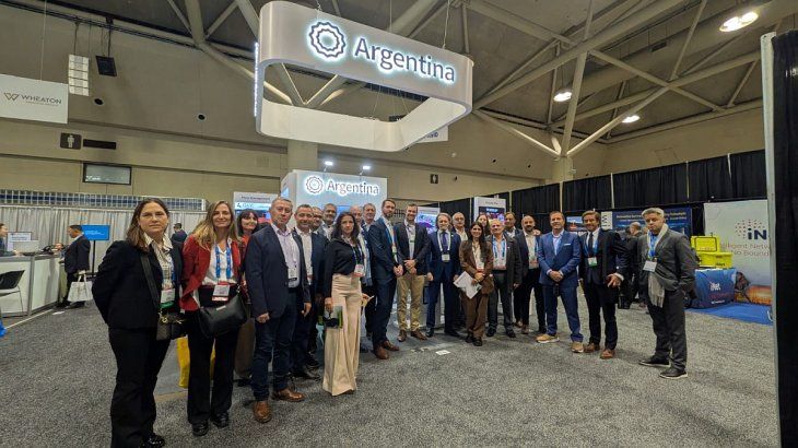 Proveedores mineros unidos bajo el mismo techo: el stand de PromArgentina en el número 8.129 del pabellón norte del MTCC. Proveedores mineros unidos bajo el mismo techo: el stand de PromArgentina en el número 8.129 del pabellón norte del MTCC.
