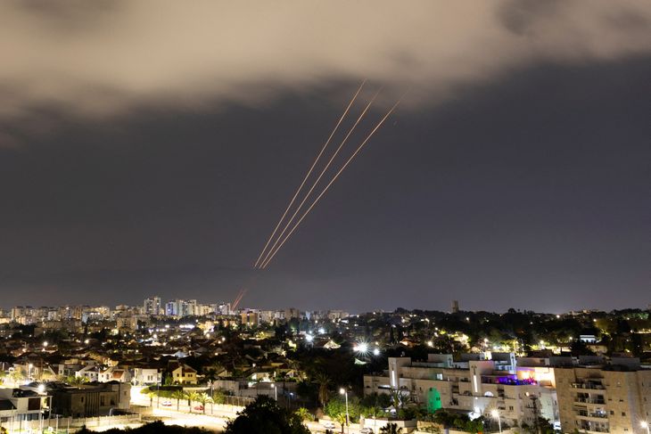 Bombardeo de Irán sobre Israel la semana pasada.