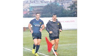 ámbito.com | Leguizamón y Creevy entrenaron en forma diferenciada con vistas al test match del sábado ante Italia.