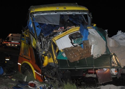 Tragedia en Corrientes: 7 muertos y 54 heridos por choque frontal (foto 1)