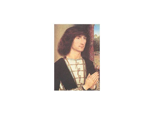 «Retrato de un joven» de Hans Memling, de la colección del Museo Thyssen-Bornemisza de Madrid, que integra la gran muestra que luego se verá en Brujas y Nueva York.
