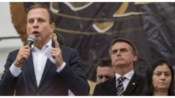 ámbito.com | João Doria y Jair Bolsonaro.