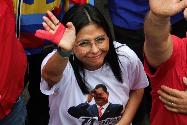 Delcy definió a la revolución bolivariana como una “venganza personal”, en referencia al asesinato de su padre antes de la era chavista. Delcy definió a la revolución bolivariana como una “venganza personal”, en referencia al asesinato de su padre antes de la era chavista.