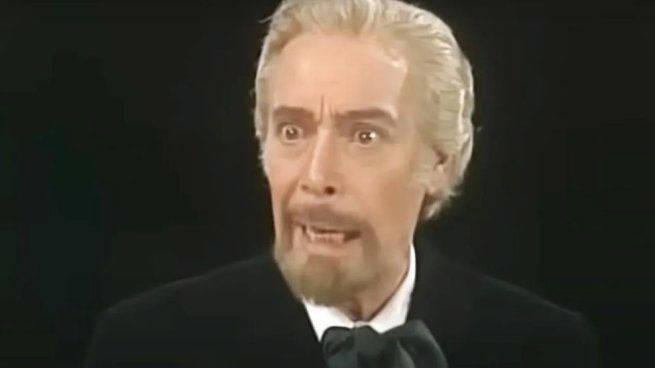 Narciso Ibáñez Menta, el maestro del terror en el cine y la televisión de Argentina.