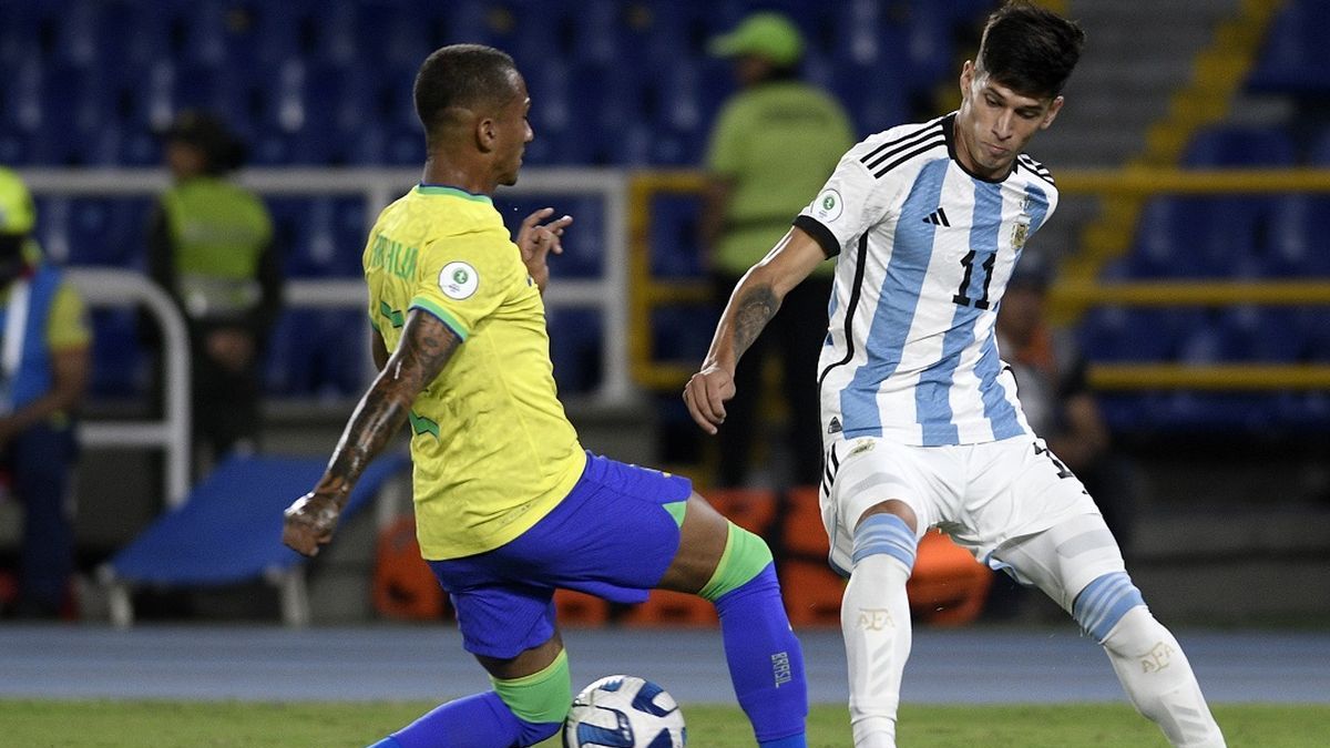 Sub-20: Argentina could not beat Brazil and jeopardized their classification