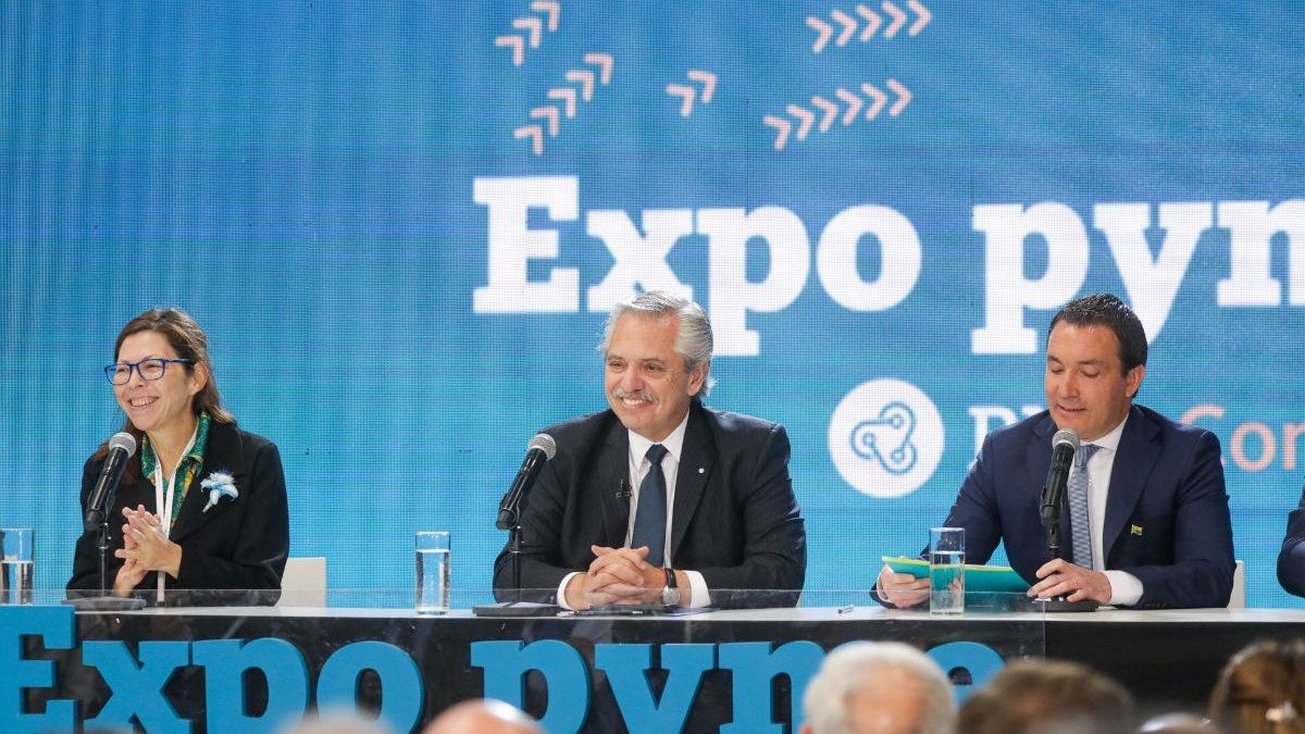 Alberto Fernández destacó el impulso para las pymes en el Presupuesto 2023