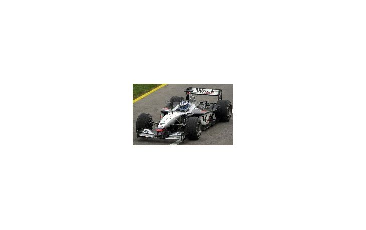 Mika Hakinnen quedó primero en las pruebas de clasificación de Indianápolis.