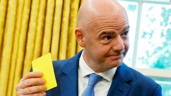 Le pusieron amarilla al proyecto de Infantino en la FIFA.