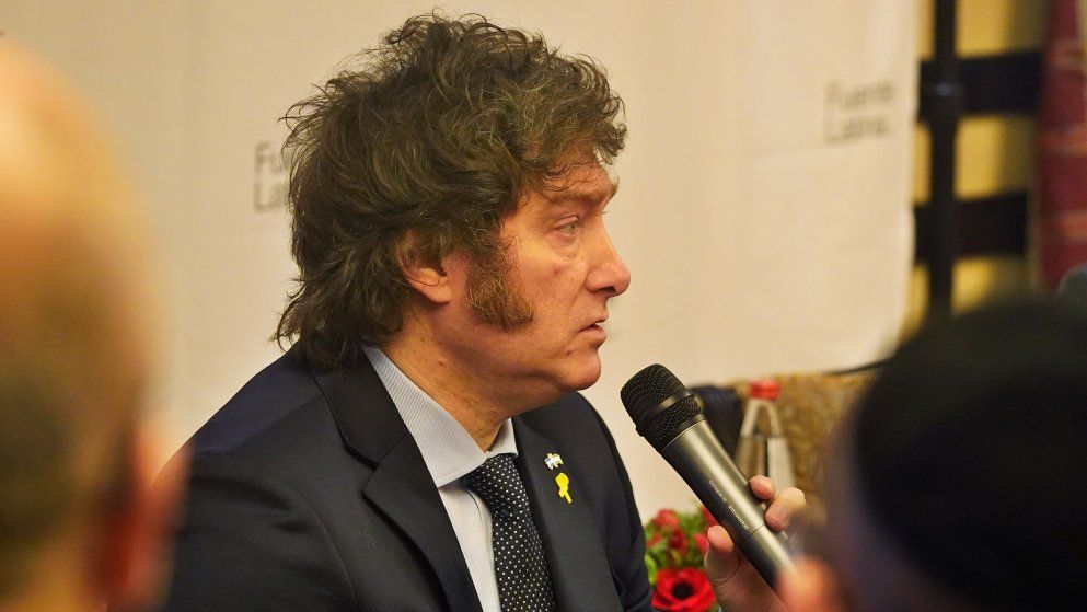 Milei se reunió con empresarios israelíes en el día de hoy.