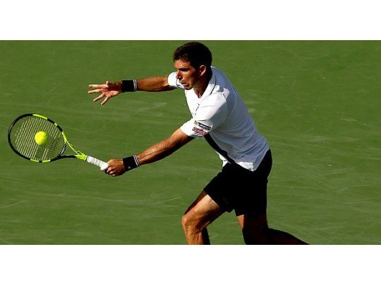 Delbonis cayó ante Monfils.