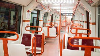 El subte B, con menos concurrencia.&nbsp;