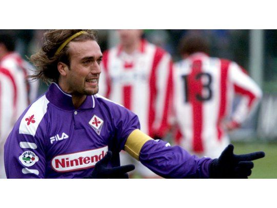 Batistuta hizo 207 goles en sus 332 presentaciones con Fiorentina.