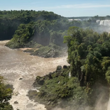 El río Iguazú llegó a registrar caudales cercanos a los 15.800 metros cúbicos por segundo durante la crecida de octubre.