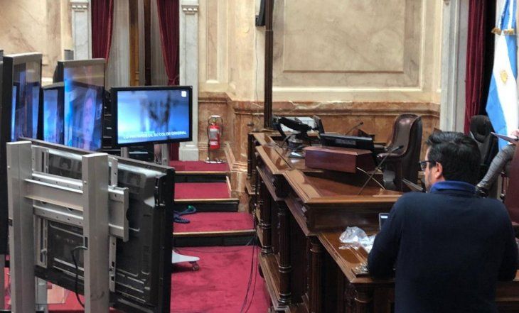 Senado sesión virtual