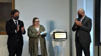 El excanciller Héctor Timerman es homenajeado con una ceremonia en el Palacio San Martín con la presencia de, exfuncionarios, familiares y amigos de quien fuera jefe de la diplomacia Argentina entre el 2010 y el 2015.