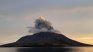 Indonesia's Ruang volcano erupted three times. Indonesia's Ruang volcano erupted three times.