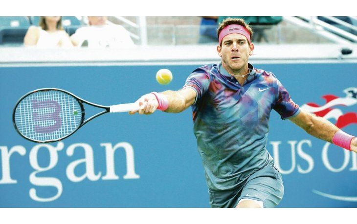 efectivo. Del Potro obtuvo el 89 por ciento de los puntos con su primer servicio y anotó 17 aces con su saque, aspectos claves en su triunfo.