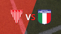 los andes y sp. italiano llegan al segundo tiempo sin goles