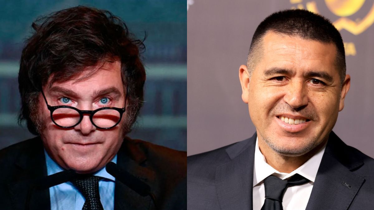 Javier Milei re -criticized the management of Juan Román Riquelme in Boca: “A River fan chose him”