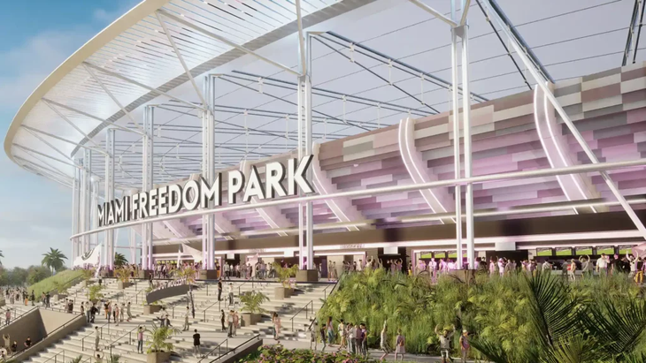 El Miami Freedom Park podría cambiar de nombre. JPMorgan podría poner su naming right. El Miami Freedom Park podría cambiar de nombre. JPMorgan podría poner su naming right.
